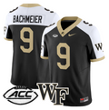 Hank Bachmeier Jersey #9 Wake Forest Demon Deacons 2024 Stitched