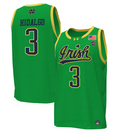 Hannah Hildago Notre Dames Basketball Green Jersey - All-stitched