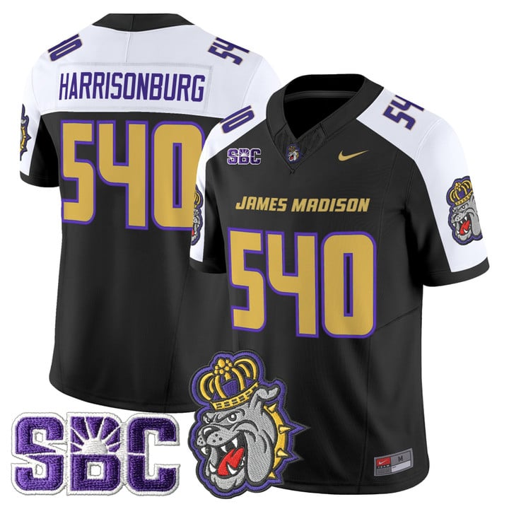 Harrisonburg Jersey #540 James Madison Dukes 2025 Vapor Stitched
