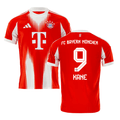 Harry Kane 9 Bayern Munich 2025-26 Home Jersey – Red