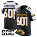 Hattiesburg Jersey #601 Southern Miss Golden Eagles 2025 Stitched
