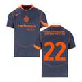 Henrikh Mkhitaryan 22 Inter Milan 2025-26 Third Match Jersey – Gray