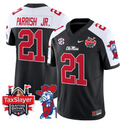 Henry Parrish Jr Jersey #21 Ole Miss Rebels 2024 Gator Bowl V2