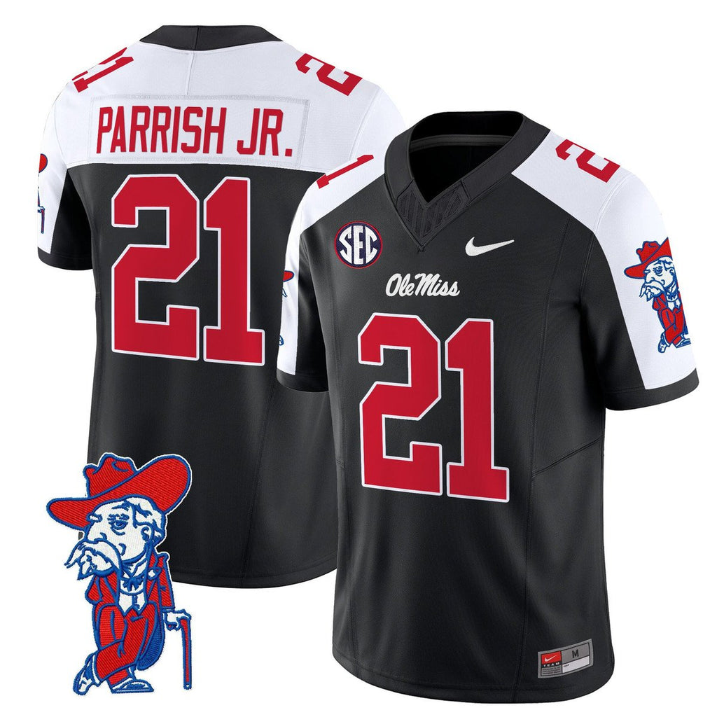 Henry Parrish Jr Jersey #21 Ole Miss Rebels 2025 Limited V2