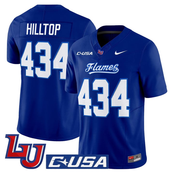 Hilltop Jersey #434 Liberty Flames 2025 Vapor Limited Stitched
