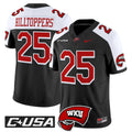 Hilltoppers Jersey #25 Western Kentucky Hilltoppers 2025 Stitched