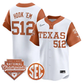 Hook 'Em Jersey #512 Texas 2026 Back-To-Back World SeriesChampions