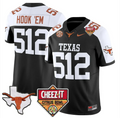 Hook 'Em Jersey #512 Texas Longhorns 2025 State Map Citrus Bowl Stitched