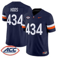 Hoos Jersey #434 Virginia Cavaliers 2025 Vapor Limited Stitched 1995