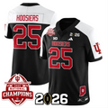 Hoosiers Jersey #25 Indiana Hoosiers 2025 National Champions V2 Stitched