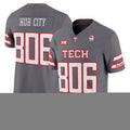 Hub City Jersey #806 Texas Tech Red Raiders Too Cold Vapor Stitched