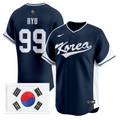 Hyun-Jin Ryu Jersey #99 Team Korea 2026 World Baseball Classic Stitched