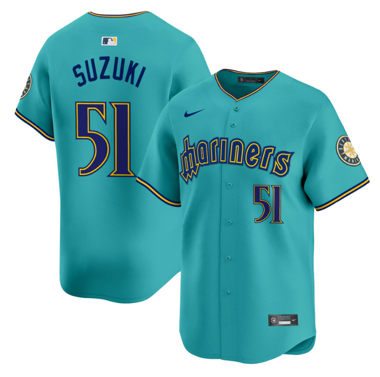 Ichiro Suzuki Jersey #51 Seattle Mariners 2025 Vapor Premier Limited Stitched