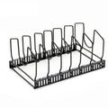 Iron Dish Pot Lid and Utensils Storage Rack