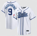 Italy Baseball #9 Vinnie Pasquantino Jersey 2026 World Baseball Classic Home Stadium Stitched