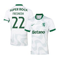 Iván Fresneda 22 Sporting CP 2025-26 Third Match Jersey – White