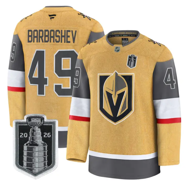 Ivan Barbashev Jersey #49 Vegas Golden Knights 2026 Stanley Cup Stitched