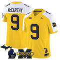J.J. McCarthy Jersey #9 Michigan Wolverines 2025 Vapor Stitched