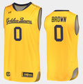 Jaylen Brown Jersey California Golden Bears College Basketball Yellow #0
