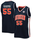 Jalen Harper Jersey Auburn Tigers College Basketball #55