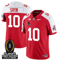 Julian Sayin Jersey #10 Ohio State Buckeyes Playoff First Round Patch