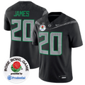 Jordan James Jersey #20 Oregon Ducks Rose Bowl Patch Vapor Limited
