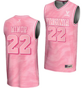 Jordan Minor Jersey #22 Virginia Cavaliers College Basketball Lightweight Pink