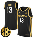 Joakim Noah Jersey #13 Florida Gators Swingman Basketball Stitched Black Gold