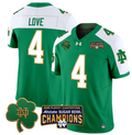 Jeremiyah Love Jersey #4 Notre Dame 2025 Sugar Bowl Champions