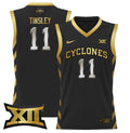 Jamaal Tinsley Jersey #11 Iowa State 2024 Lightweight Basketball Black Gold