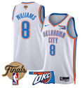 Jalen Williams Jersey # 8 Oklahoma City Thunder 2025 Finals Swingman Stitched Association