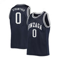 Julian Strawther Jersey Gonzaga Bulldogs College Basketball Navy #01