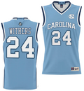 Jae'Lyn Withers Jersey #24 UNC Tar Heels College NIL Basketball Lightweight