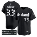 JJ Bleday Jersey #33 Oakland Athletics Gothic East Bay Edition Stitched