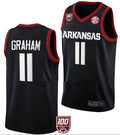 Jalen Graham  Jersey Arkansas Razorbacks College Basketball 100 Season #11
