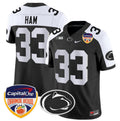 Jack Ham Jersey #33 Penn State Orange Bowl Patch Stitched