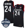 Jordan Hawkins Jersey #24 UConn Huskies 2023 National Champions College Basketball