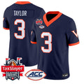 J'Mari Taylor Jersey #3 Virginia Cavaliers 1995 Throwbacks Gator Bowl Stitched
