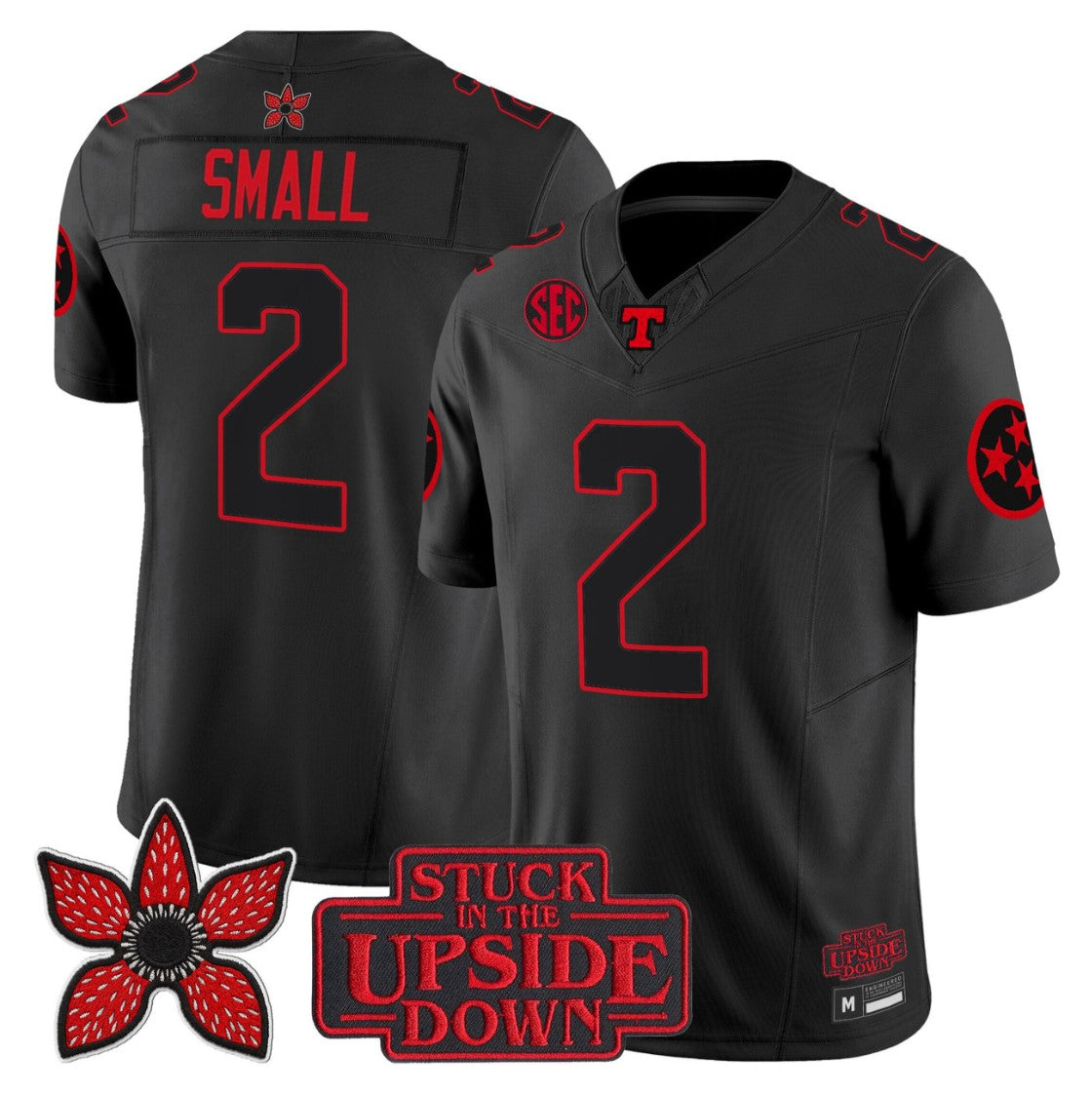 Jabari Small Jersey #2 Tennessee Vols Stranger Things Edition Vapor Stitched