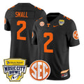 Jabari Small Jersey #2 Tennessee Vols 2025 Music City Bowl Stitched
