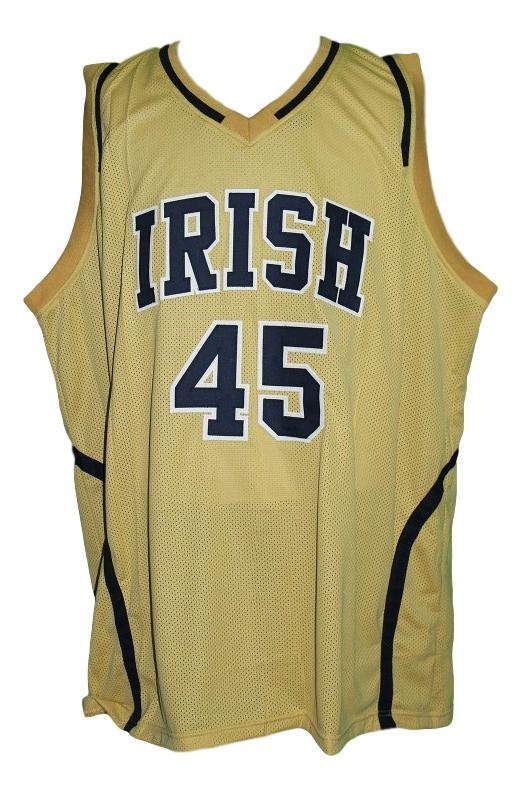 Jack Cooley Jersey #45 Irish College Basketball Gold