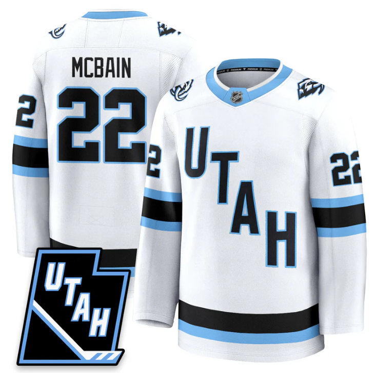 Jack McBain Jersey #22 Utah Hockey Mammoth 2025 Limited All Stitched