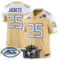 Jackets Jersey #25 Outkast Georgia Tech Yellow Jackets 2025 Stitched