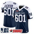 Jackson Jersey #601 Jackson State Tigers 2025 Vapor Limited Stitched