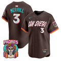Jackson Merrill Jersey #3 San Diego 2026 City Connect Vapor Stitched