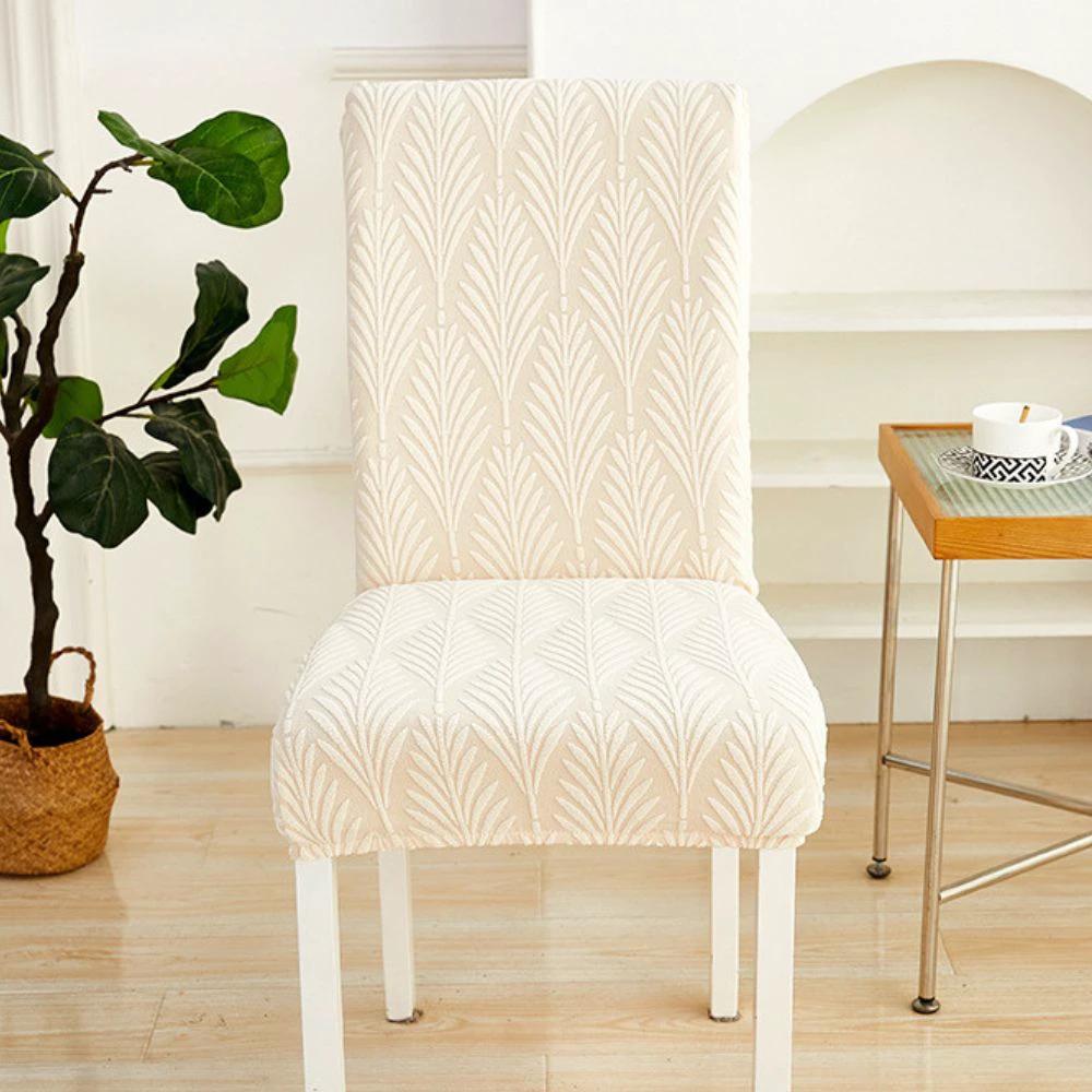 Jacquessa Elastic Jacquard Chair Cover
