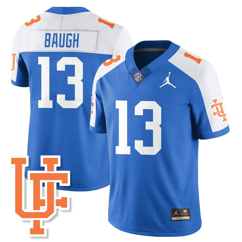 Jadan Baugh Jersey #13 Florida Gators Bring Back 1960s Throwback Stitched