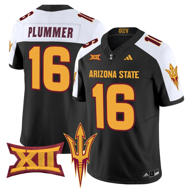 Jake Plummer Jersey #16 Arizona State Sun Devils 2025 Vapor Stitched