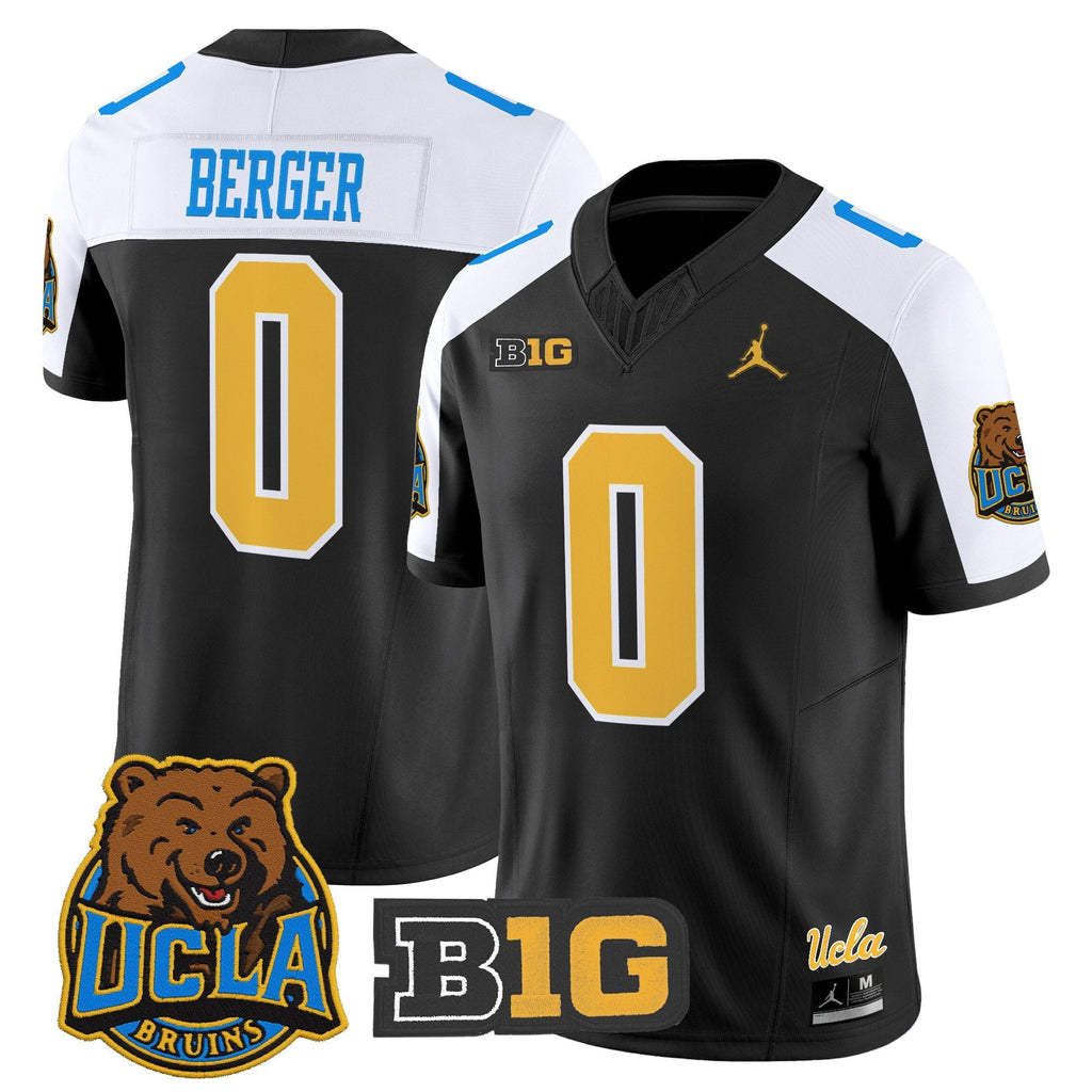 Jalen Berger Jersey #0 UCLA Bruins Jersey 2025 Vapor Stitched