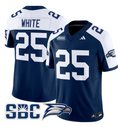 Jalen White Jersey #25 Georgia Southern Eagles 2024 Limited Stitched